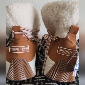 London fog platform boots